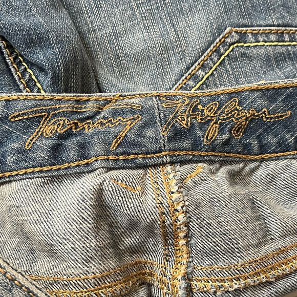 Tommy Hilfiger Capri Cuffed Jeans Blue Size 2 - Picture 6 of 9